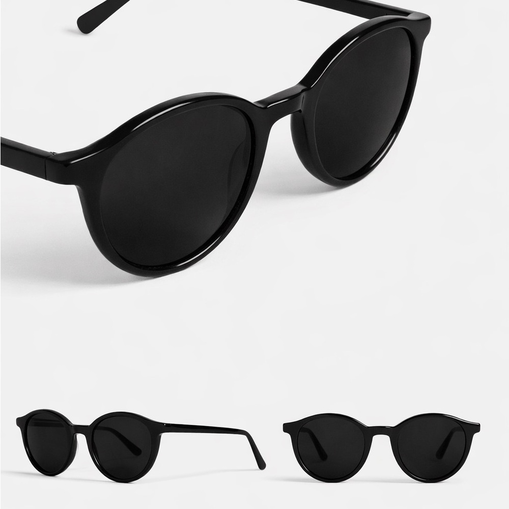 Banana Republic NWT unisex sunglasses - black on black - all season